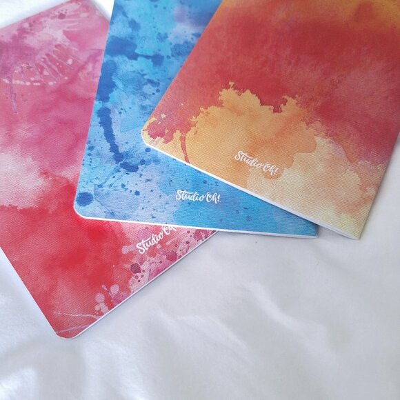 Aquarelle (Watercolor) Notebook Trio - Studio Oh! - Picture 4 of 4